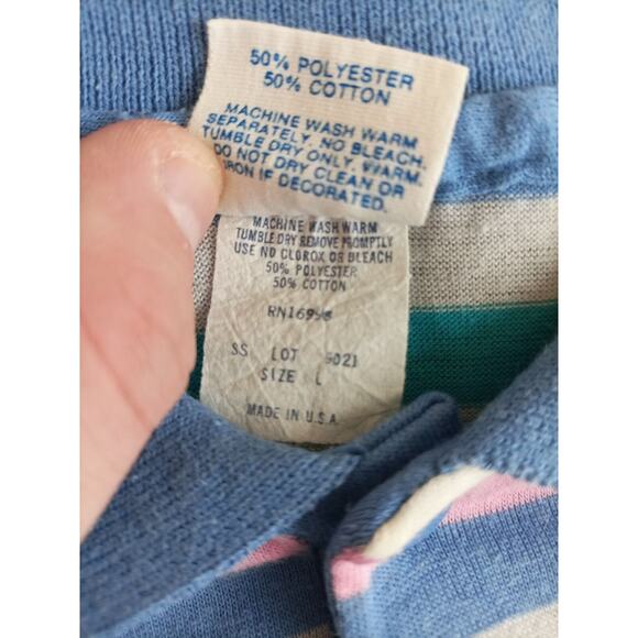 Disney Multicolor Striped Short Sleeve Polo - Picture 7 of 11
